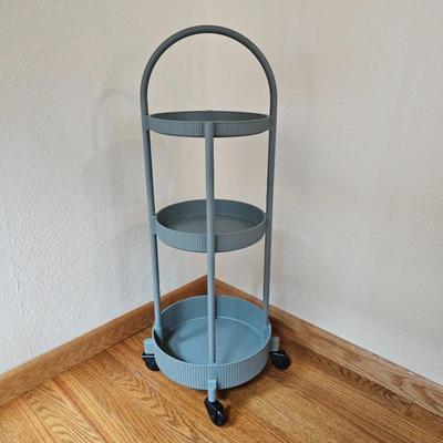 Lot #135 - IKEA JUTTERSBO Utility Cart Wheeled Storage Organizer