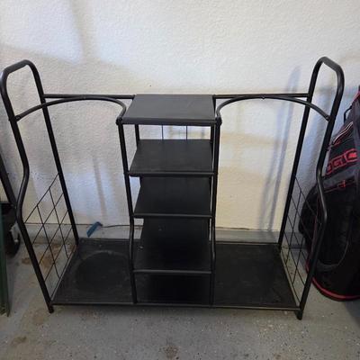 Lot #333 - Morvat Double Extra Large Metal Golf Organizer Stand