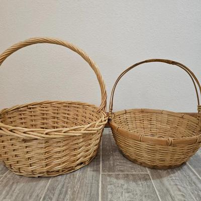 Lot #220 - Decorative Wicker Baskets