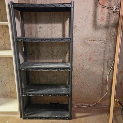 Lot #248 - Plastic Storage Shelving