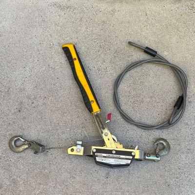 Pr151 3 ton come along winch