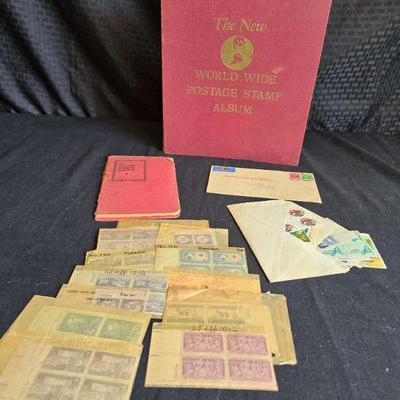 Pr159 worldwide postage stamp album