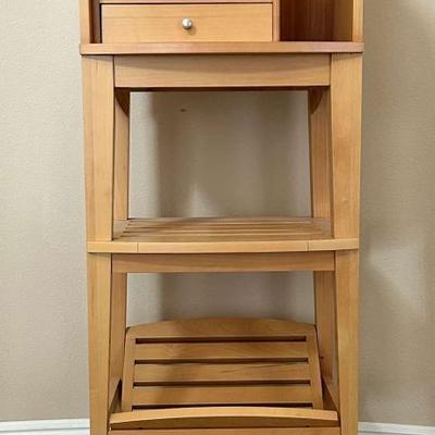 Pr252 levenger cherry veneer landing table