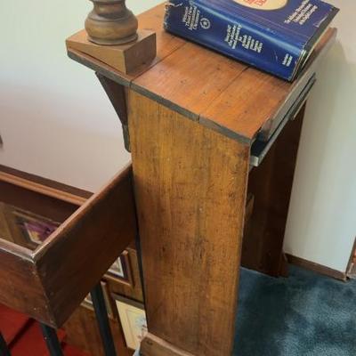 Vintage Wooden Book Stand