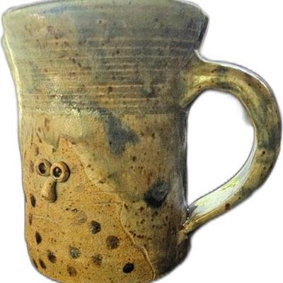 Handmade Ceramic Cat Mug