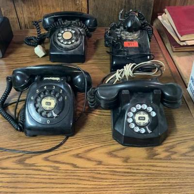 Vintage Rotary Dial Telephones