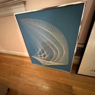 Sale Photo Thumbnail #15: MCM string art