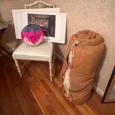 Sale Photo Thumbnail #46: Vintage sleeping bag