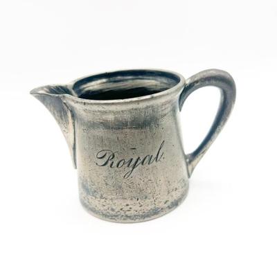 Sale Photo Thumbnail #102: Antique Meriden Silver Plate Creamer
