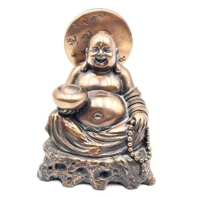 Sale Photo Thumbnail #241: Laughing Buddha Statue