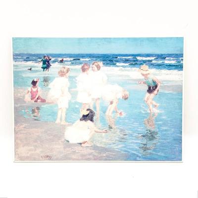 Sale Photo Thumbnail #236: Edward Potthast A Holiday (The Museum Shop Print)