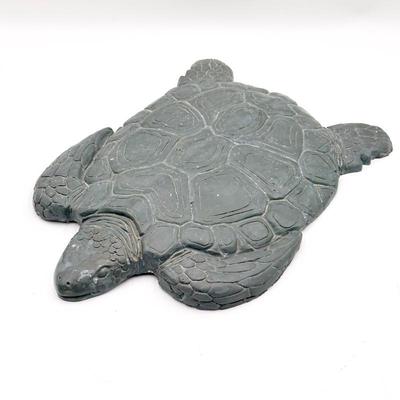 Sale Photo Thumbnail #59: Handcrafted Cast Plaster Sea Turtle Figurine