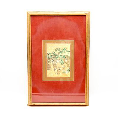 Sale Photo Thumbnail #18: Framed Fine Art Print Reproduction of Asian-Style Artwork