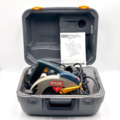 Sale Photo Thumbnail #222: Ryobi CSB140LZ 7-1/4" Laser Circular Saw with Case