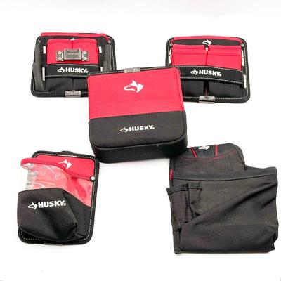 Sale Photo Thumbnail #134: 5 Husky Tool Pouches and Belt Organizers