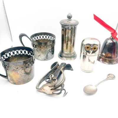 Sale Photo Thumbnail #73: Silver Plated Tableware Set