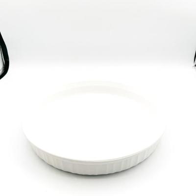 Sale Photo Thumbnail #81: CorningWare French White Quiche Pan – 11"