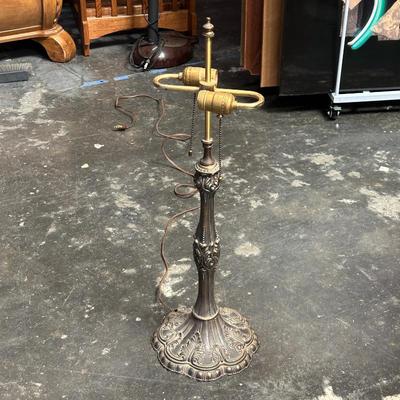 Sale Photo Thumbnail #191: Antique-Style Ornate Dual-Socket Lamp Base