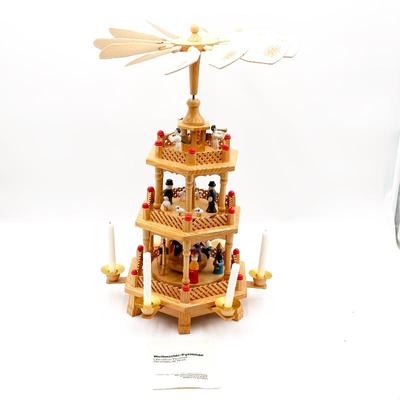 Sale Photo Thumbnail #66: Wooden Christmas Pyramid with Candles