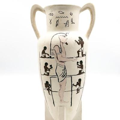 Sale Photo Thumbnail #161: Decorative Amphora – Egyptian-Style Design