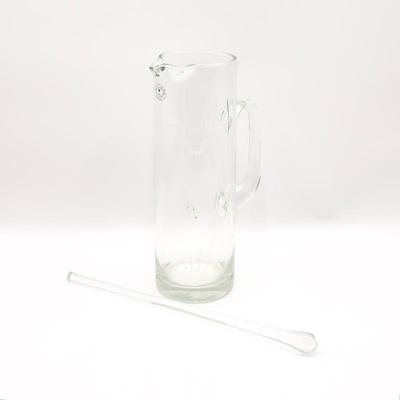 Sale Photo Thumbnail #44: Toscany Hand Blown Crystal Pitcher w/ Stirrer Romania