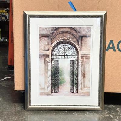 Sale Photo Thumbnail #187: Framed Architectural Entryway Print