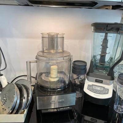 Ninja Blender & Cuisinart Food Processor