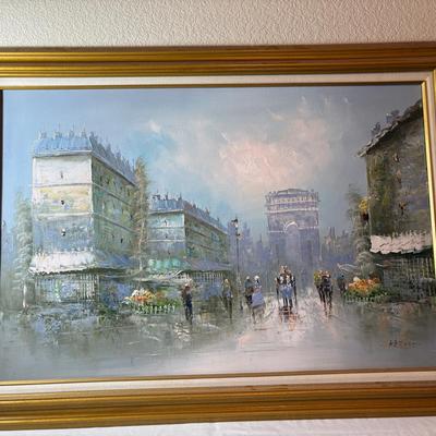 Original Art, European Scene