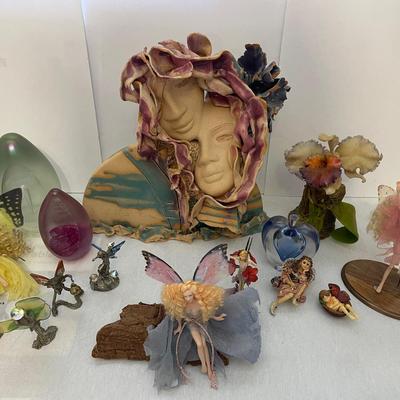 “Fairies Live Among Us” Ceramic Sculpture & More!
