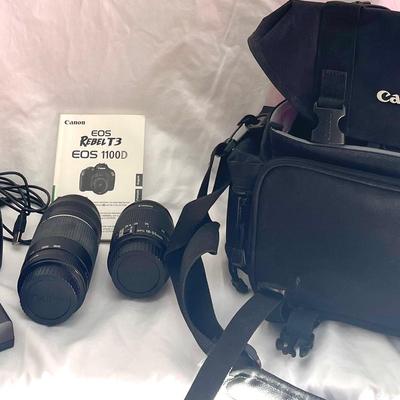Canon EOS Rebel T3 1100 Camera 
