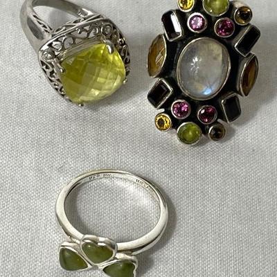 925 Sterling Silver Rings 