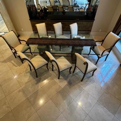 Elegant designer dining room set 