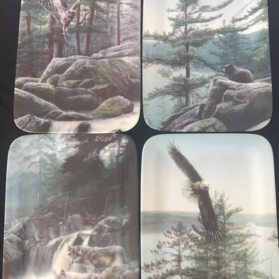 Bradford Exchange Northwoods Grandeur Collectible Plates 