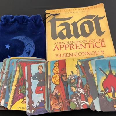 Morgan-Greer Tarot Card Set & A New Handbook For The Apprentice By Eileen Connolly