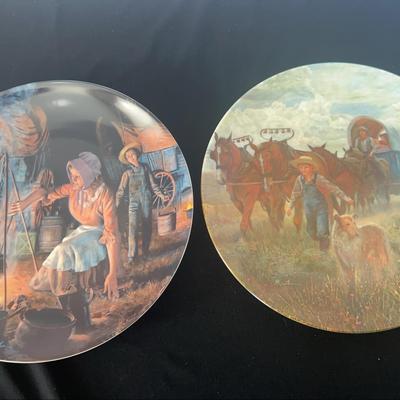 Bradford Exchange North America’s Oldest collector plates.