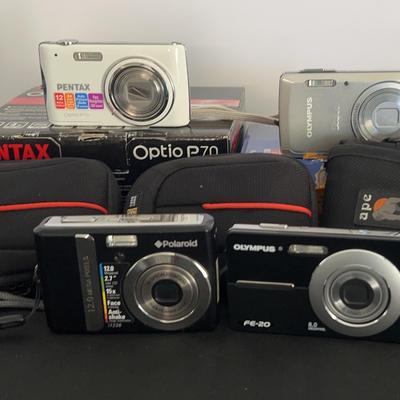 Olympus, Pentax & Polaroid Digital Cameras 