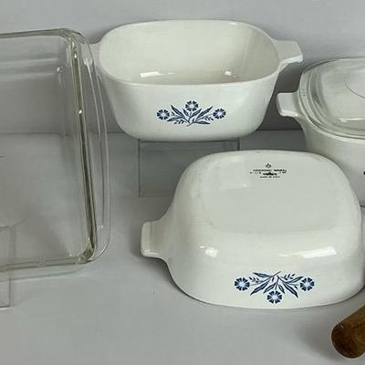 Pyrex And Corning Ware Vintage Baking Supplies