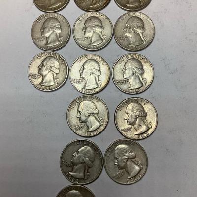 Liberty Quarters Dated 1960-1963 #3
