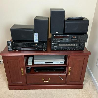 Throwback Entertainment Center