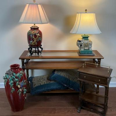 Decorative Lamp and Accent Furniture Collection