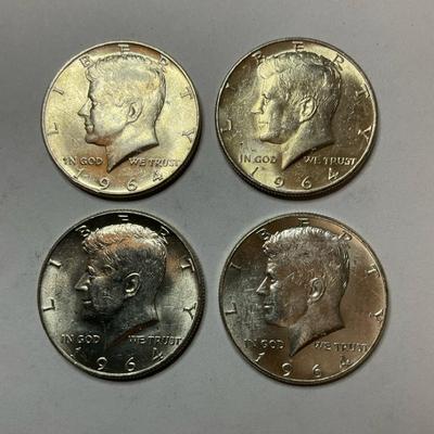 Kennedy Half Dollars Collection 1964-1964D #2