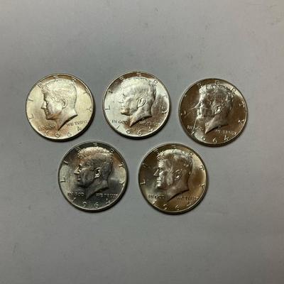 Kennedy Half Dollars 1964-1964D #3