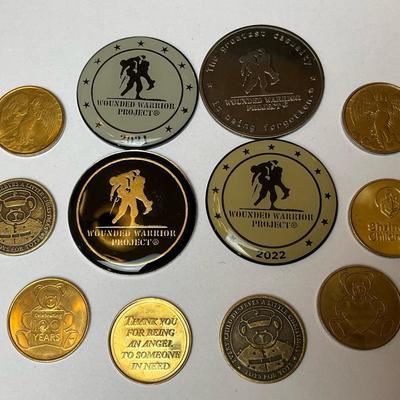 Collector Coins Wounded Warrior, Shiners And More 