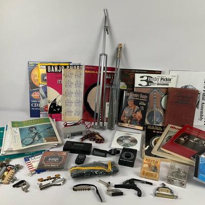 Banjo Parts and Music Collection