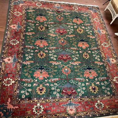 Handmade Mahal Wool Rug 8 X 10 