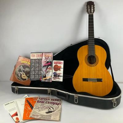 Takamine g-124 6 String Guitar With Case 