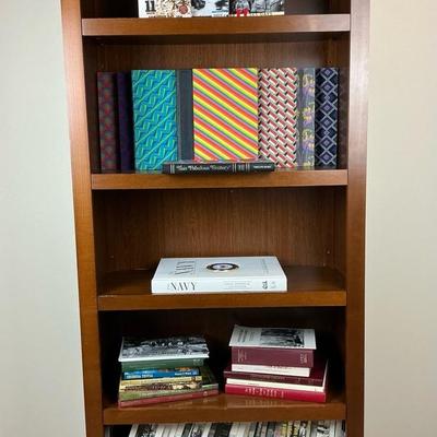 Tall 72” Wooden Bookcase #1