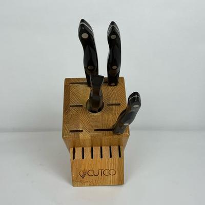 Cutco Butcher Block And Knives #3
