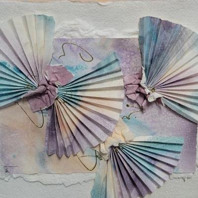 PASTEL PAPER ART SIGNED BY ARTIST 