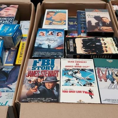 GIANT VHS MYSTERY LOT
